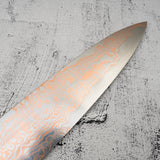 Hatsukokoro Yorokobi SLD Copper Damascus Gyuto 255mm B Grade SP1 with Saya