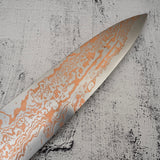 XMAS2024 Hatsukokoro Yorokobi SLD Copper Damascus Gyuto 255mm B Grade SP2 with Saya