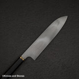 Yoshihiko Akitomo Blue 2 Honyaki Santoku 180mm