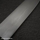 Yoshihiko Akitomo Blue 2 Honyaki Santoku 180mm