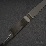 Yoshikazu Ikeda White 1 Wave Hamon Mizu-Honyaki Yanagiba 300mm Blade Only