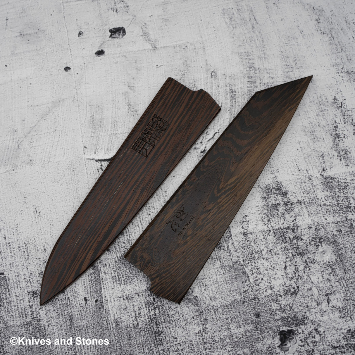 Custom Wenge Saya for Hatsukokoro x Yoshikane by Knives and Stones